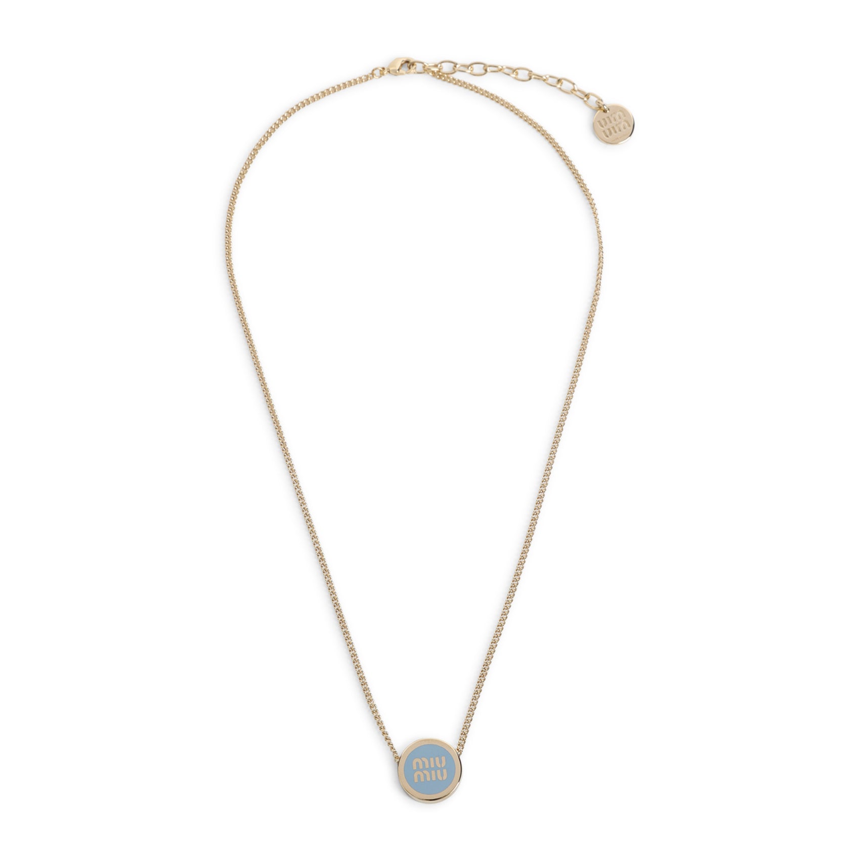 Miu Miu Necklaces - Blue | bf2ce1376f6b504308310291a486373f6eb865e6