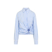 Sportmax Shirts - Blue | 21135af9c281e966ab3de0c4624392e028346265