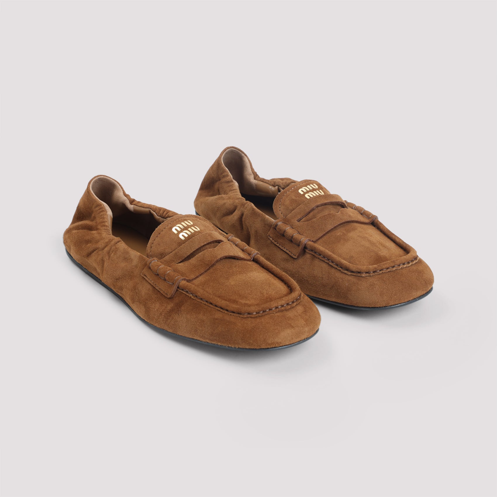 Miu Miu Loafers - Brown | f1b083a643778121f994916e84b9264ce6ac2e83