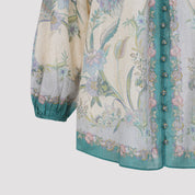 Zimmerman Indra Billow Blouse - WOMEN CLOTHING - ZIMMERMANN - T.Luxy