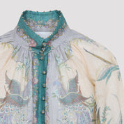 Zimmerman Indra Billow Blouse - WOMEN CLOTHING - ZIMMERMANN - T.Luxy