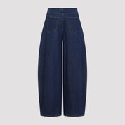 Jil Sander Wide Leg Denim Pants - WOMEN CLOTHING - JIL SANDER - T.Luxy