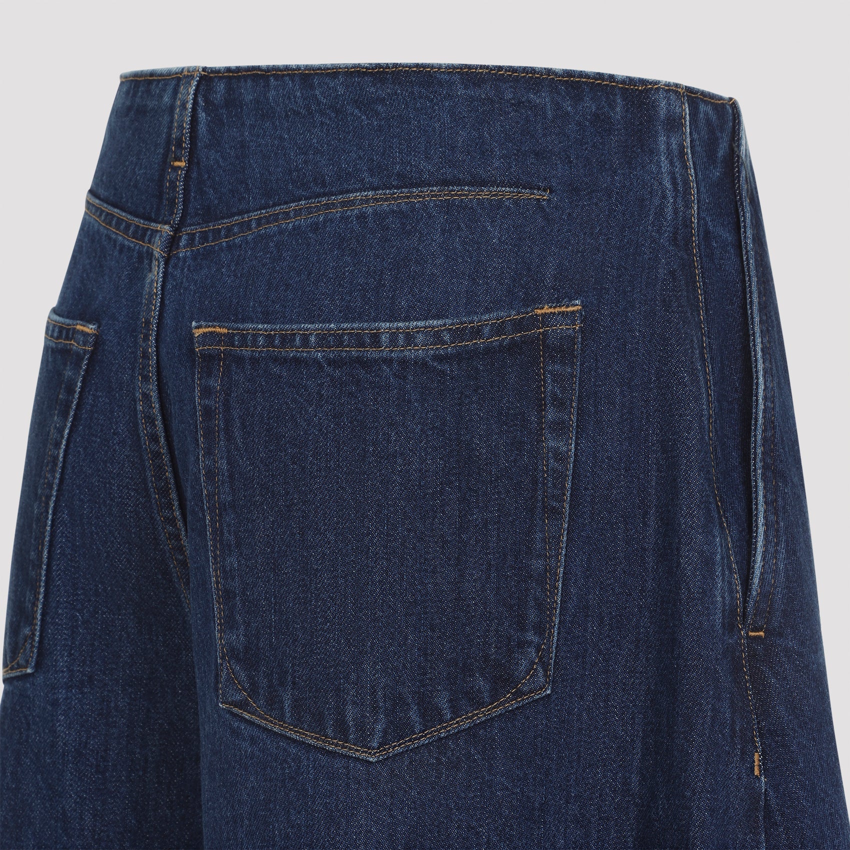 Jil Sander Wide Leg Denim Pants - WOMEN CLOTHING - JIL SANDER - T.Luxy