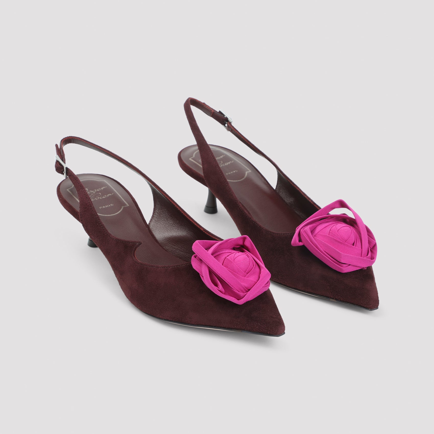 Roger Vivier Suede Slingback - WOMEN SHOES - ROGER VIVIER - T.Luxy