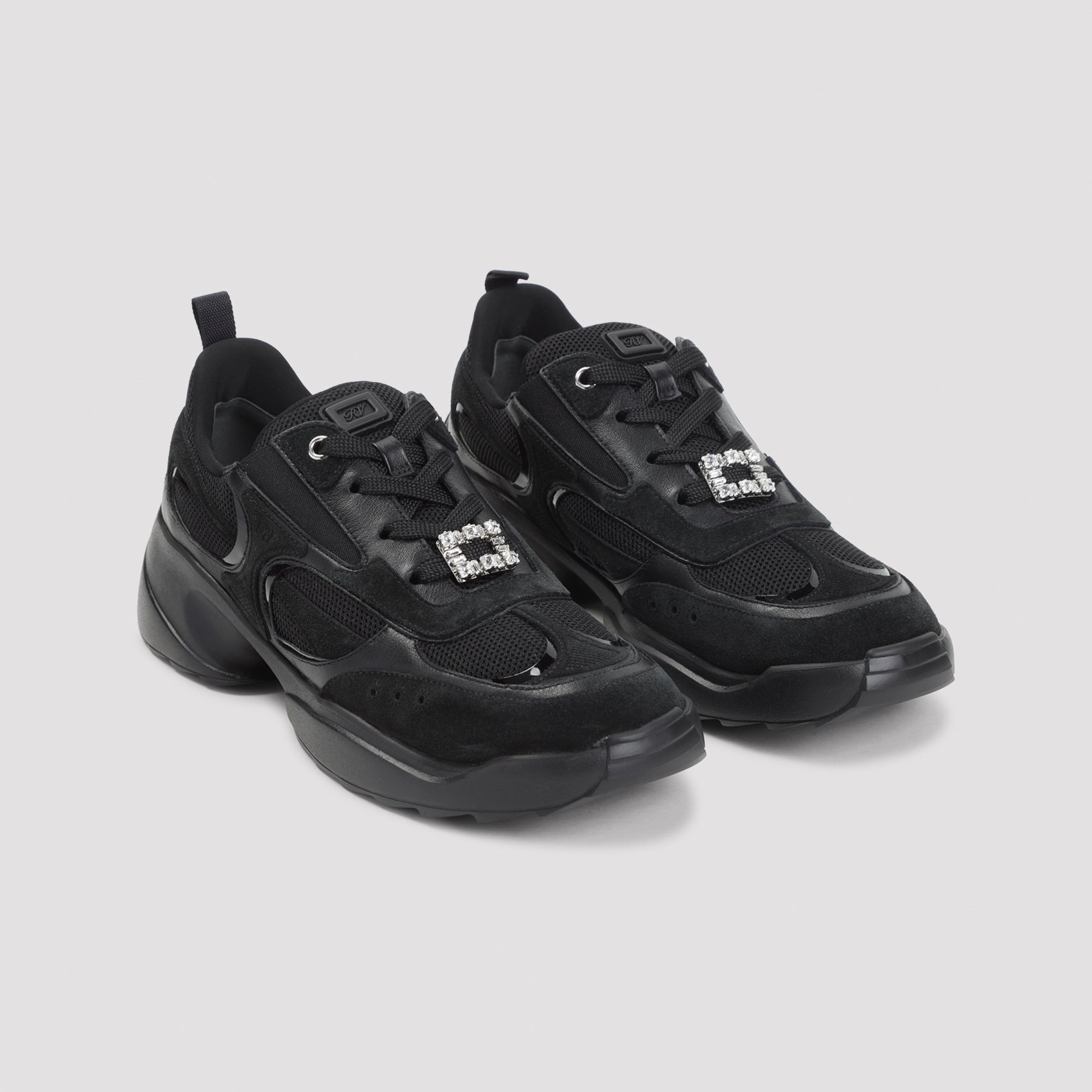 Roger Vivier Run Mini Strass Lace-Up - WOMEN SHOES - ROGER VIVIER - T.Luxy