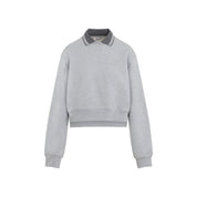 Miu Miu SWEATSHIRT - Grey | 155345b885eff3842f4a646f9120e18b38282666
