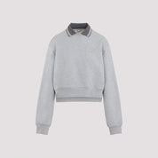 Miu Miu SWEATSHIRT - Grey | a4e8bde7b3b8cecef39e1692494b51726390dc2d