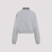 Miu Miu SWEATSHIRT - Grey | 4cd03315c1fc65d8c54c588dbab5ca809f8c970e