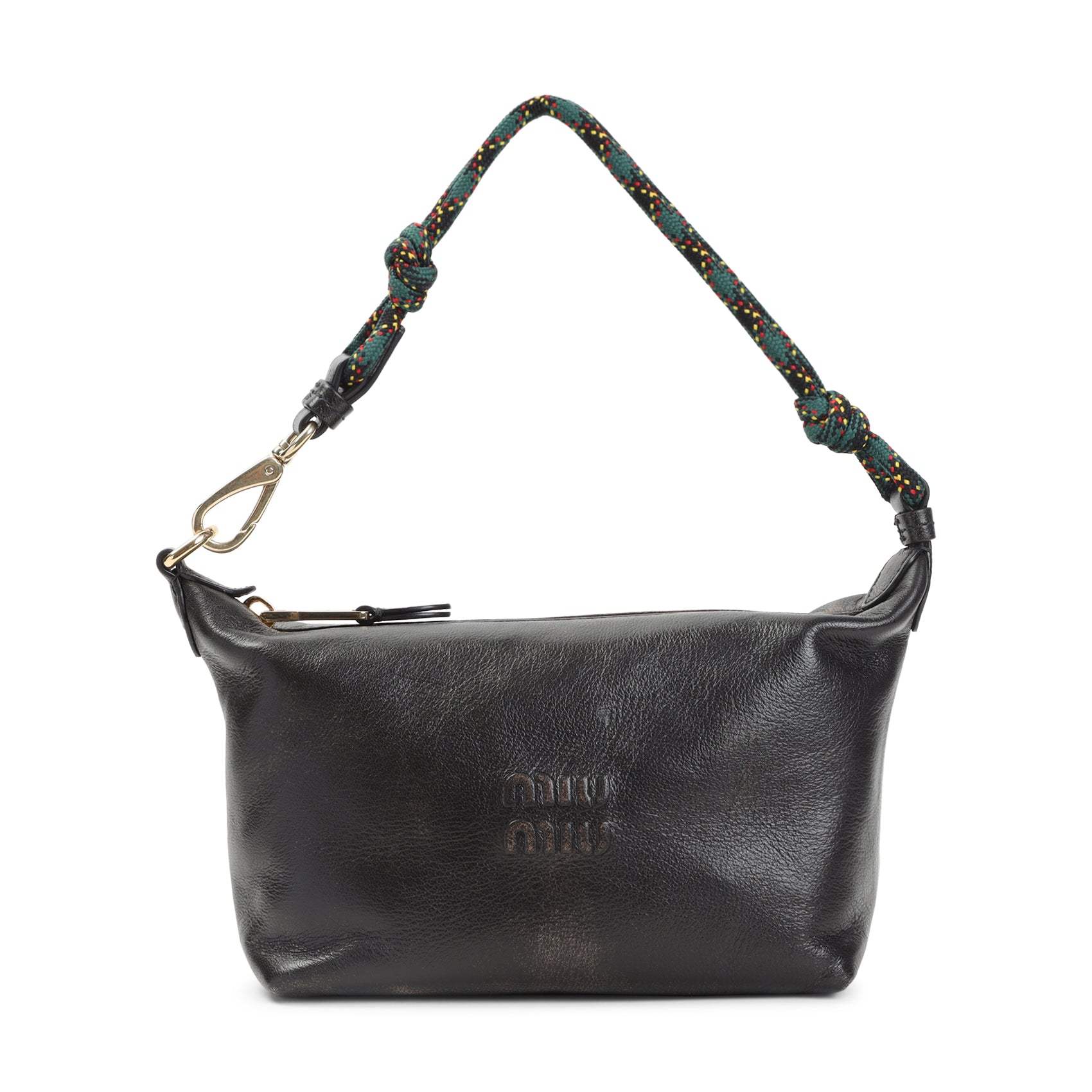 Miu Miu Leather Pouch - WOMEN BAGS - MIU MIU - T.Luxy