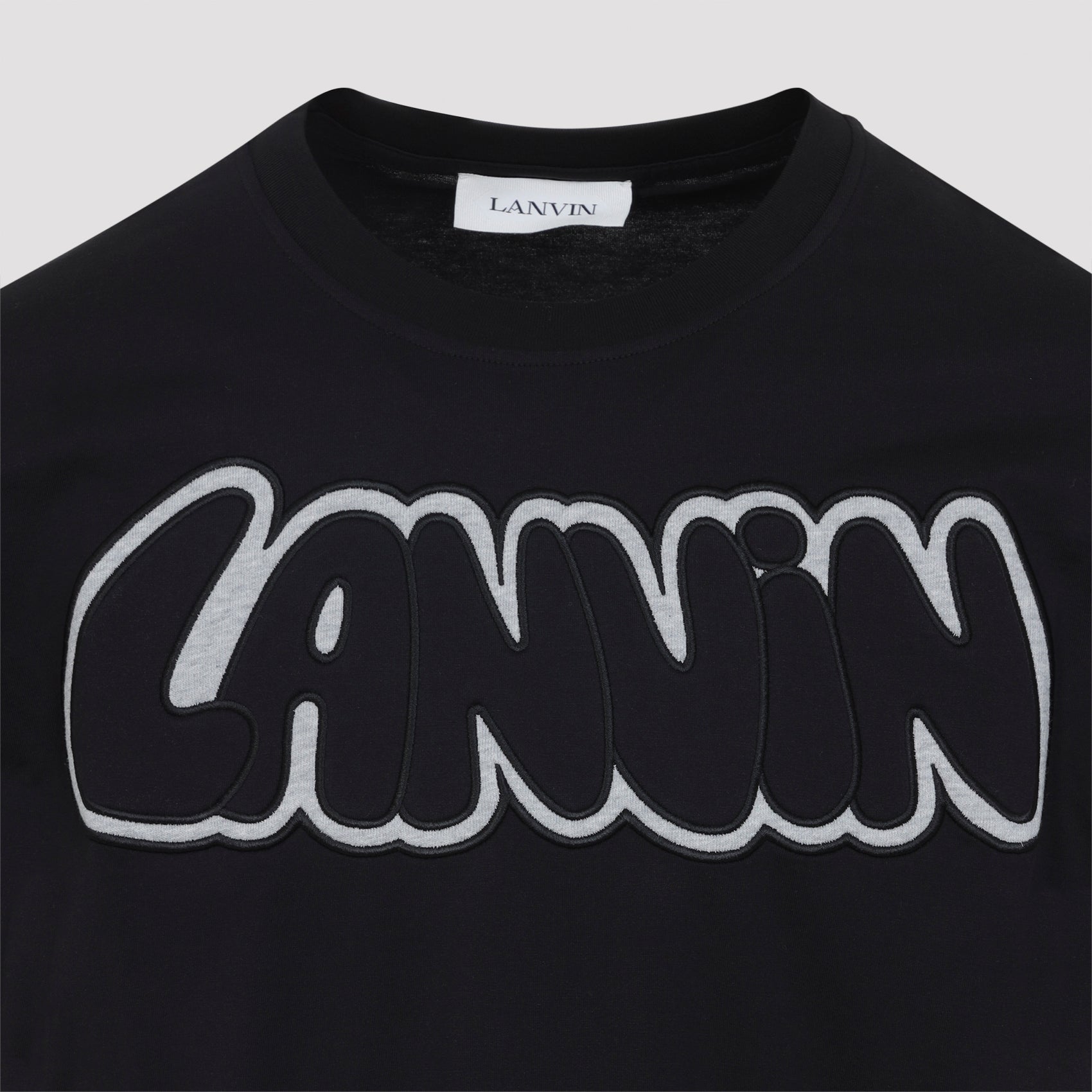 Lanvin T-shirts - Black | 5518e855499cac146f9644f8c57f4d101a8bcb74