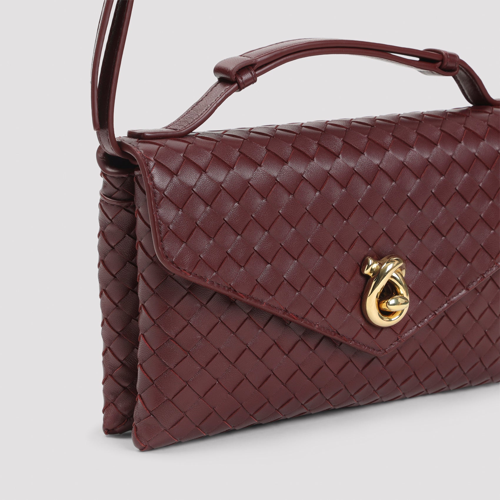 Bottega Veneta Knot Lock Shoulder Bag - WOMEN BAGS - BOTTEGA VENETA - T.Luxy