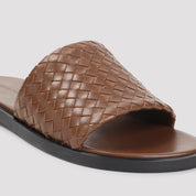 Bottega Veneta Elio Mule Sandals - MEN SHOES - BOTTEGA VENETA - T.Luxy