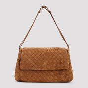 Bottega Veneta Suede Leather Pouch - WOMEN BAGS - BOTTEGA VENETA - T.Luxy