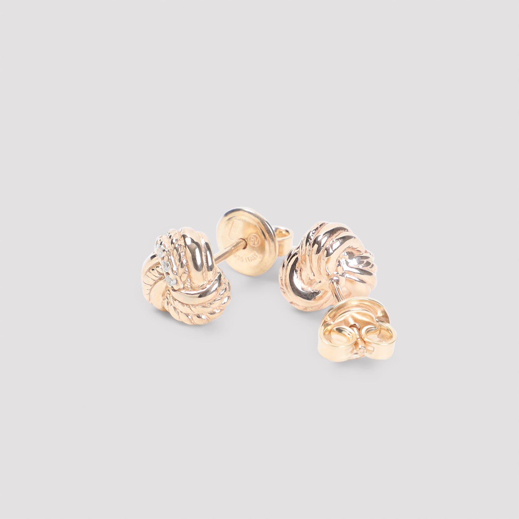 Bottega Veneta Knotted Earrings - WOMEN ACCESSORIES - BOTTEGA VENETA - T.Luxy