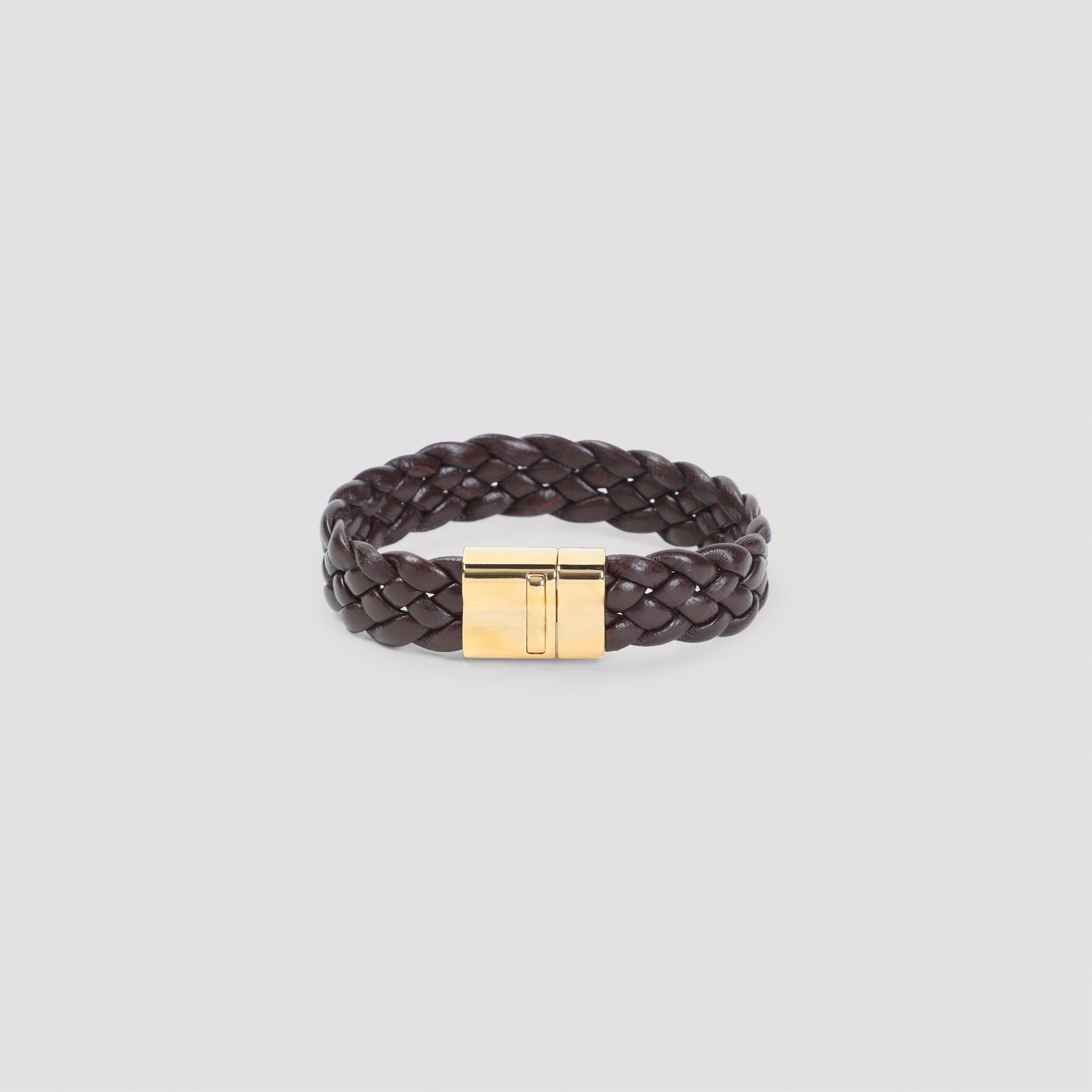 Bottega Veneta Intrecciato Leather Bracelet - WOMEN ACCESSORIES - BOTTEGA VENETA - T.Luxy