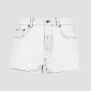 Miu Miu Denim Short - WOMEN CLOTHING - MIU MIU - T.Luxy