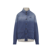 Miu Miu Old Washed Twill Blouson - WOMEN CLOTHING - Miu Miu - T.Luxy