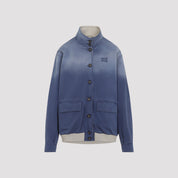 Miu Miu Old Washed Twill Blouson - WOMEN CLOTHING - Miu Miu - T.Luxy