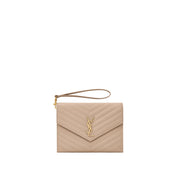 Saint Laurent Cassandre Matelassé Pouch - WOMEN BAGS - SAINT LAURENT - T.Luxy