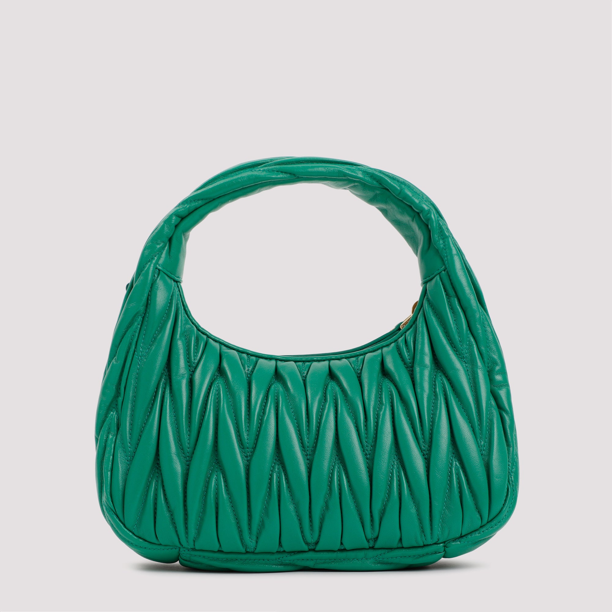 Miu Miu Small Wander Matelassé Hobo Bag - WOMEN BAGS - MIU MIU - T.Luxy