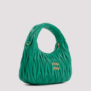 Miu Miu Small Wander Matelassé Hobo Bag - WOMEN BAGS - MIU MIU - T.Luxy
