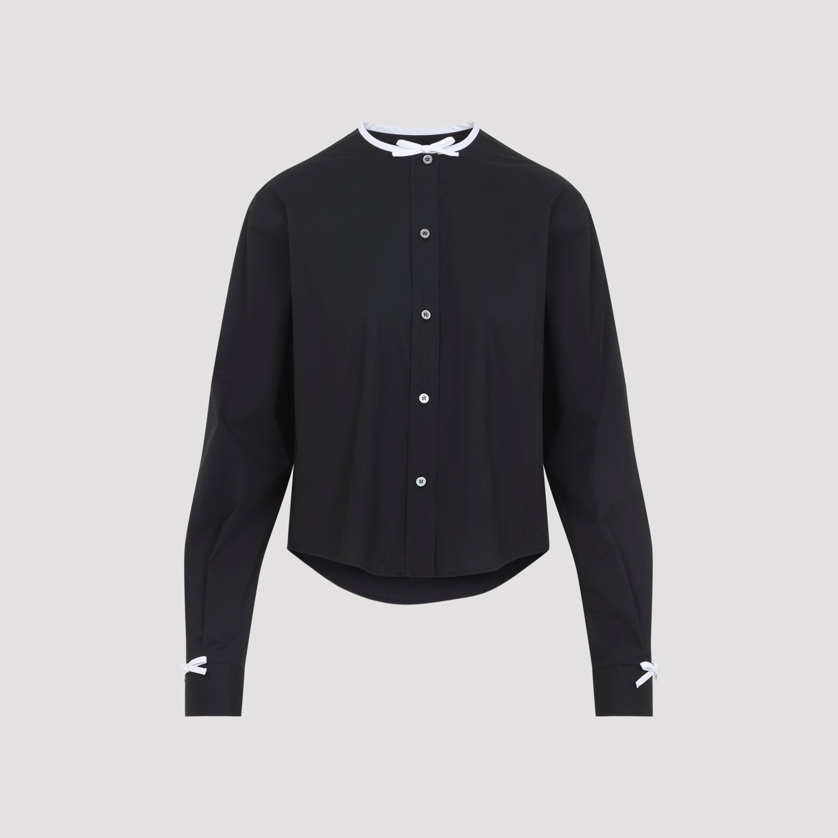 Moschino Black Bow Jacket - WOMEN CLOTHING - Moschino - T.Luxy