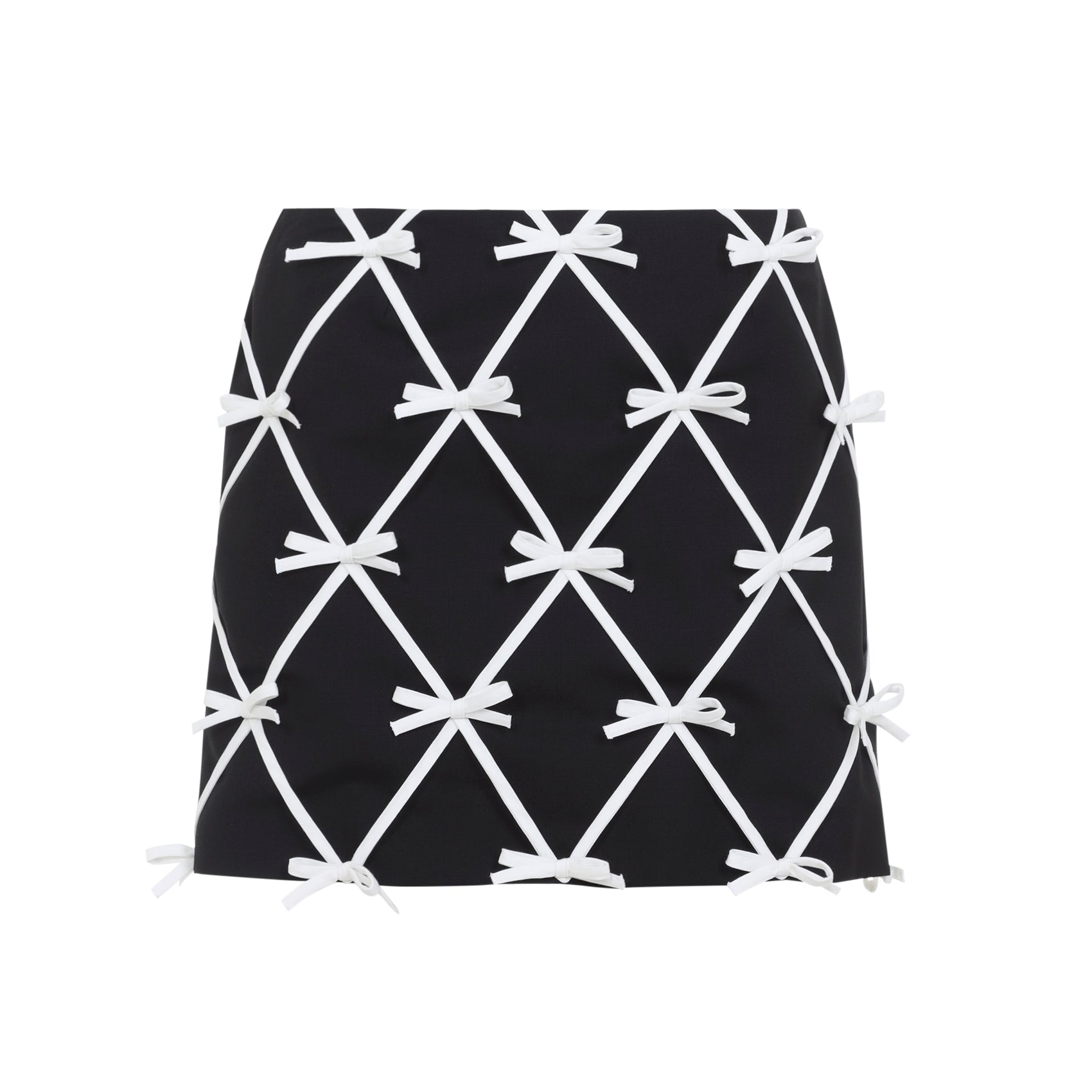 Moschino Bow Mini Skirt - WOMEN CLOTHING - MOSCHINO - T.Luxy
