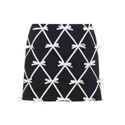 Moschino Bow Mini Skirt - WOMEN CLOTHING - MOSCHINO - T.Luxy