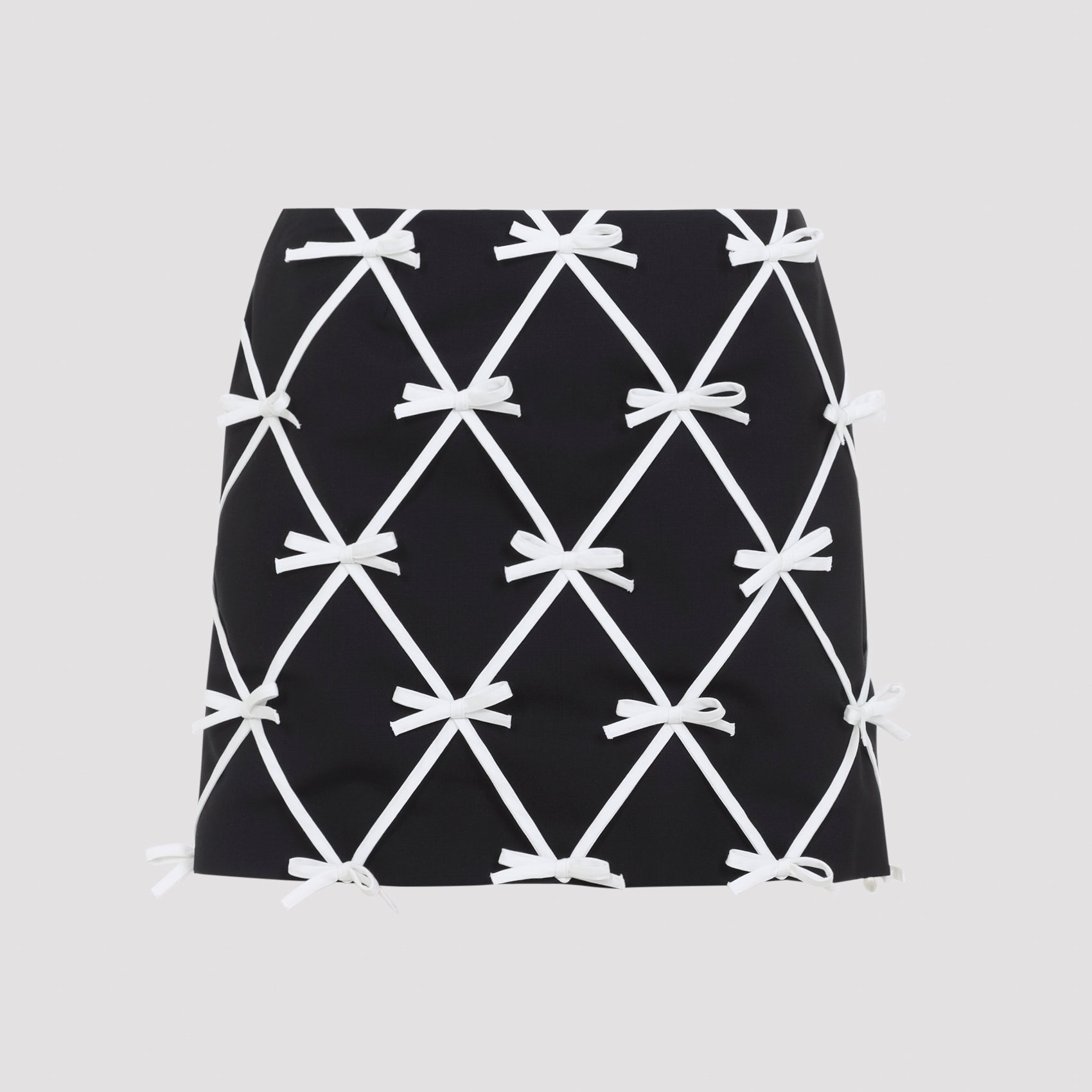 Moschino Bow Mini Skirt - WOMEN CLOTHING - MOSCHINO - T.Luxy