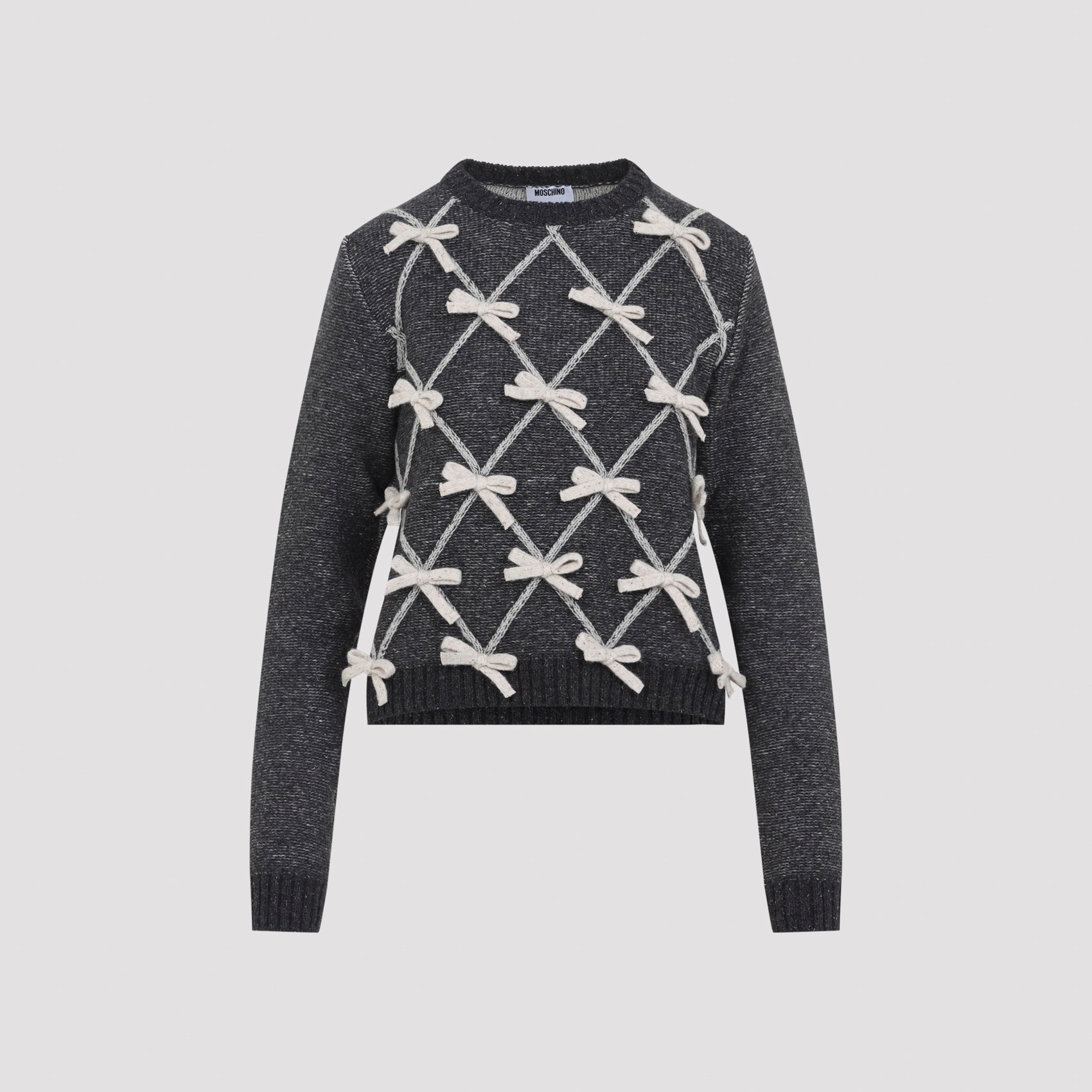 Moschino Bow Sweater - WOMEN CLOTHING - MOSCHINO - T.Luxy