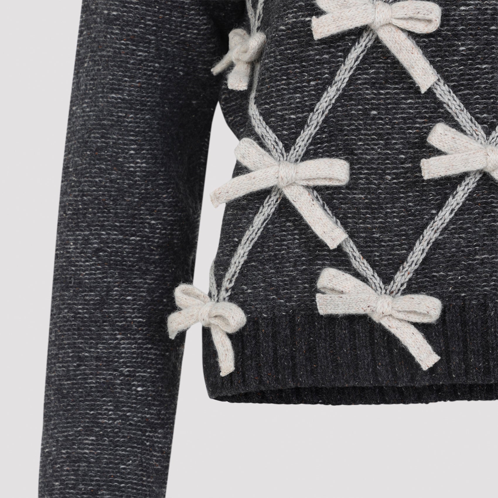 Moschino Bow Sweater - WOMEN CLOTHING - MOSCHINO - T.Luxy