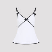 Moschino Bow Top - WOMEN CLOTHING - MOSCHINO - T.Luxy