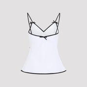 Moschino Bow Top - WOMEN CLOTHING - MOSCHINO - T.Luxy
