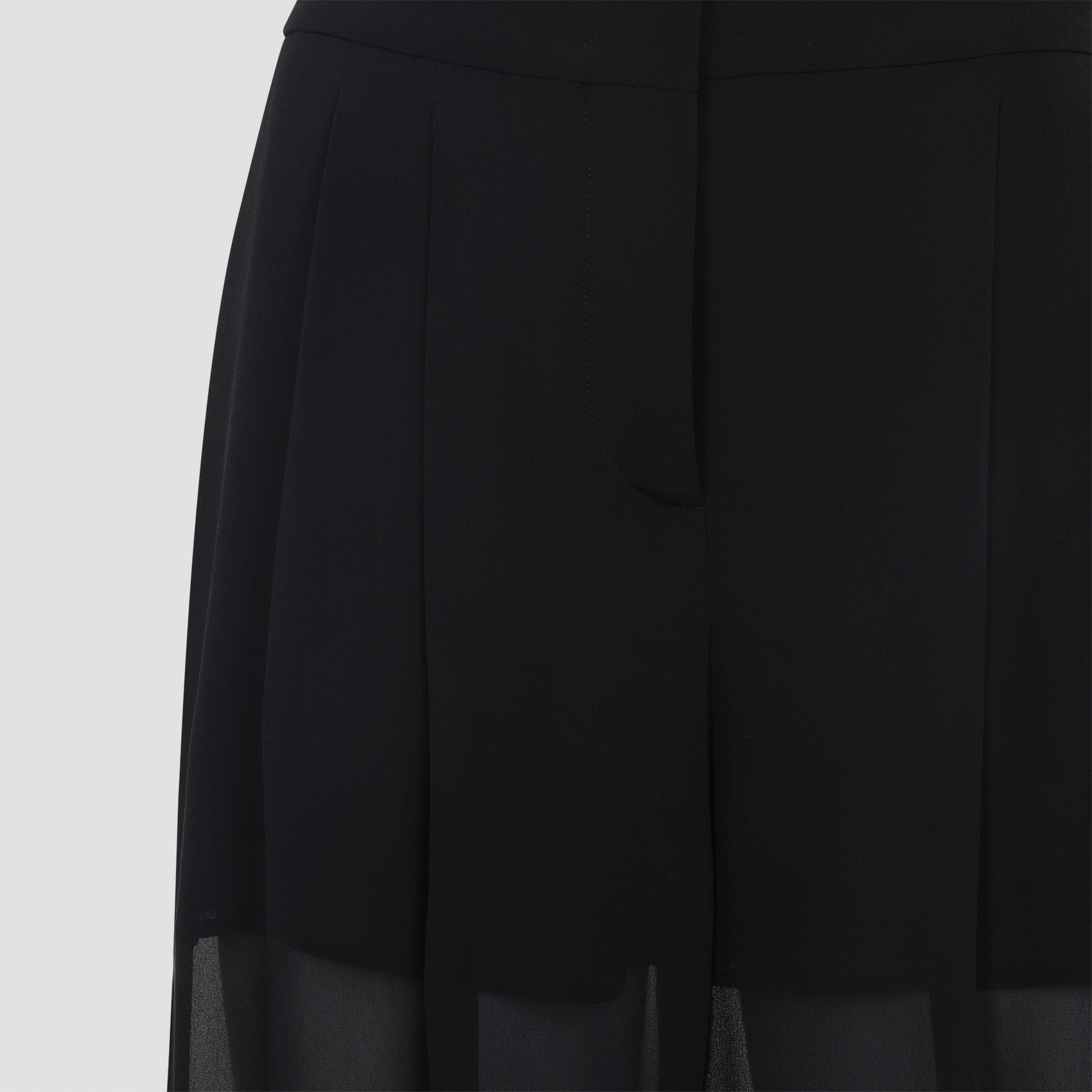Alberta Ferretti Regular & straight leg - Black | 016b827c3957e0d9f60359294b4b1552228345b0