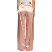 Alexander McQueen Satin Effect Trousers