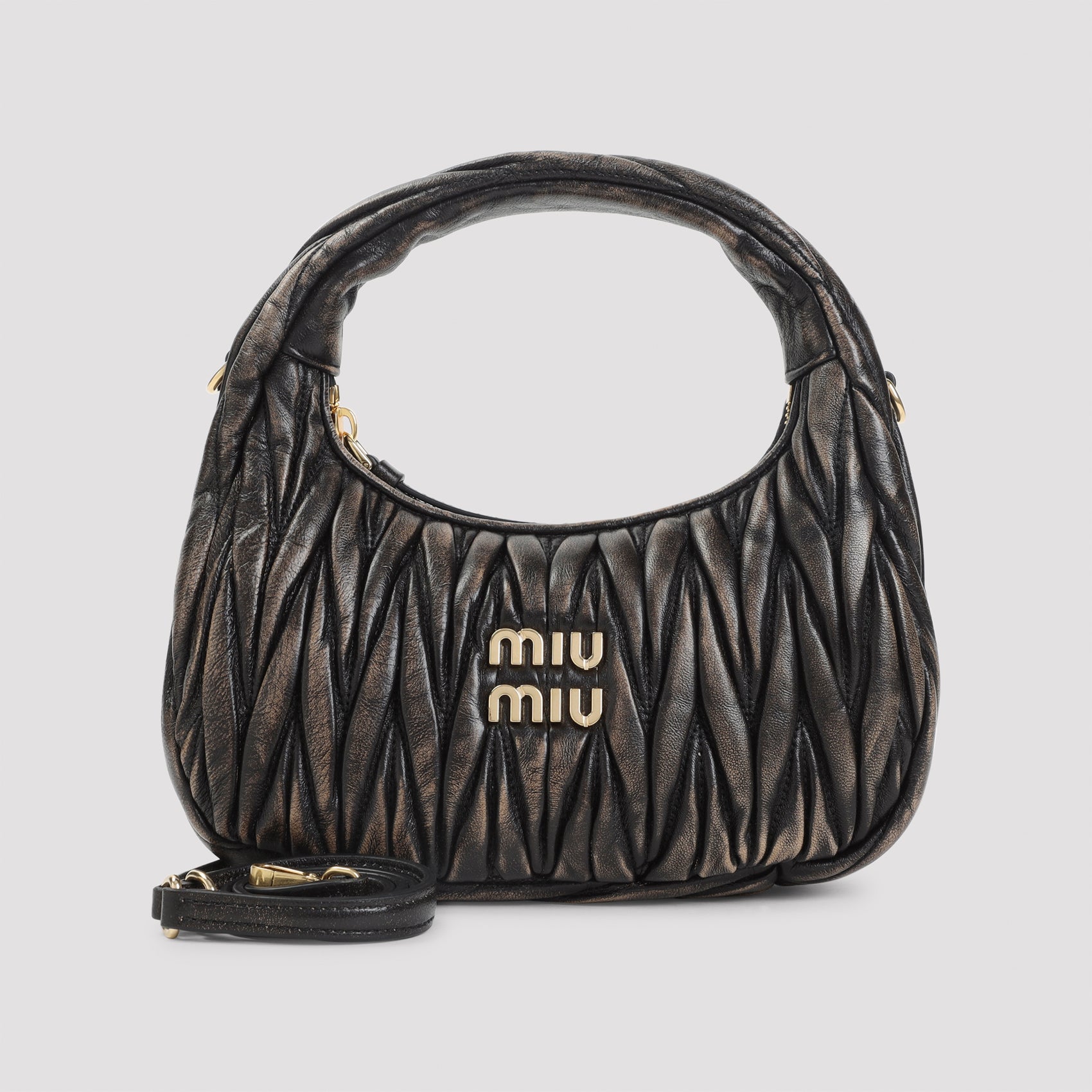 Miu Miu Shoulder Bags - Brown | 88cecde6564665a19bf2fcba2f55ee3ec57a82d8