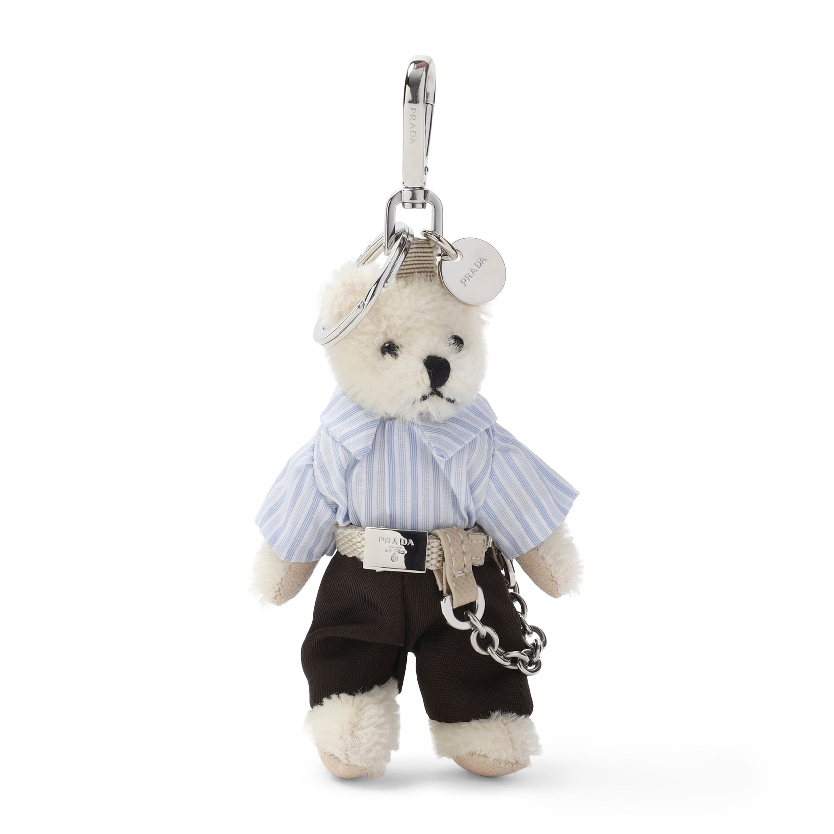Prada Key ring - White | 330eb3f1e19053a92cc08ca8a3aa3a35fb2fa1a1