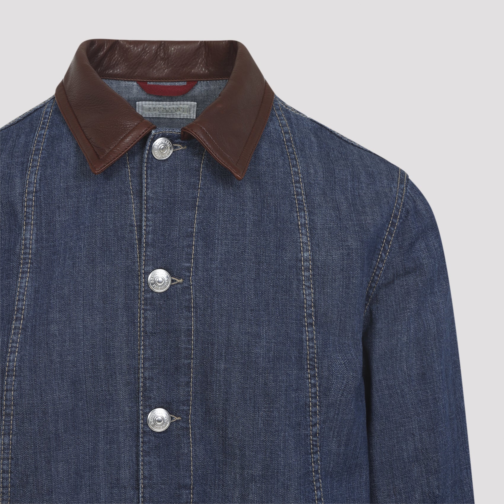 Brunello Cucinelli Jackets - Blue | 6eca4d0caa6bd16d366f4d5b2a500de0183f7fc8