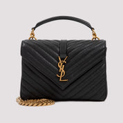 Saint Laurent College Bag In Matelassé Leather - WOMEN BAGS - Saint Laurent - T.Luxy
