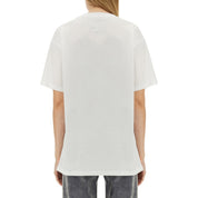 Moschino Couture Teddy Bear Cotton T-Shirt