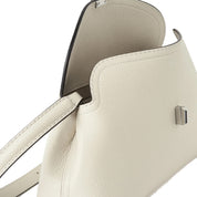 TOTEME T-lock Leather Clutch Bag