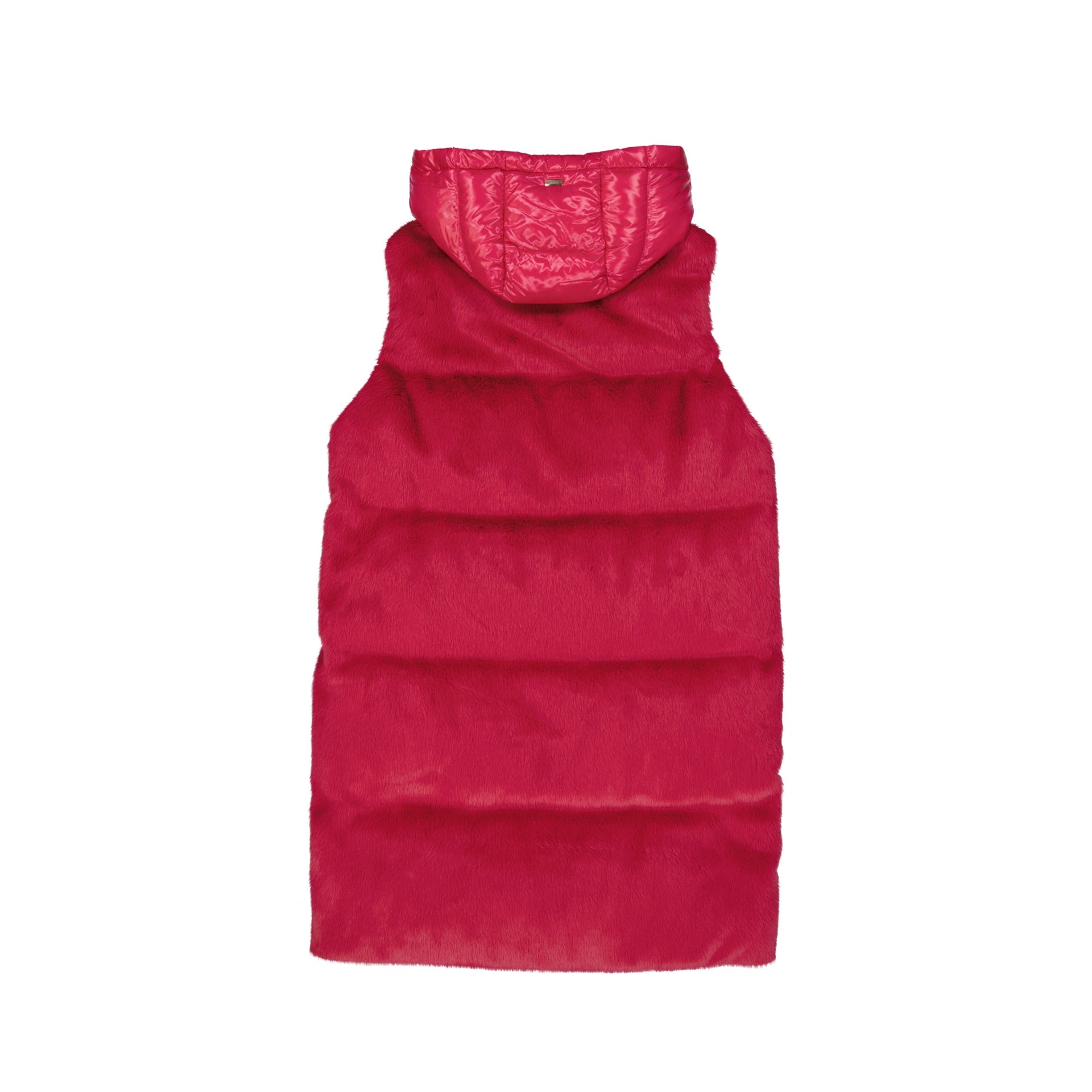 HERNO Padded Faux Fur Vest Coat - WOMEN CLOTHING - HERNO - T.Luxy
