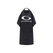 Balenciaga Icon Print T-shirt Dress
