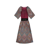 Brand Unique Cotton Long Dress - WOMEN CLOTHING - BRAND UNIQUE - Tluxy New
