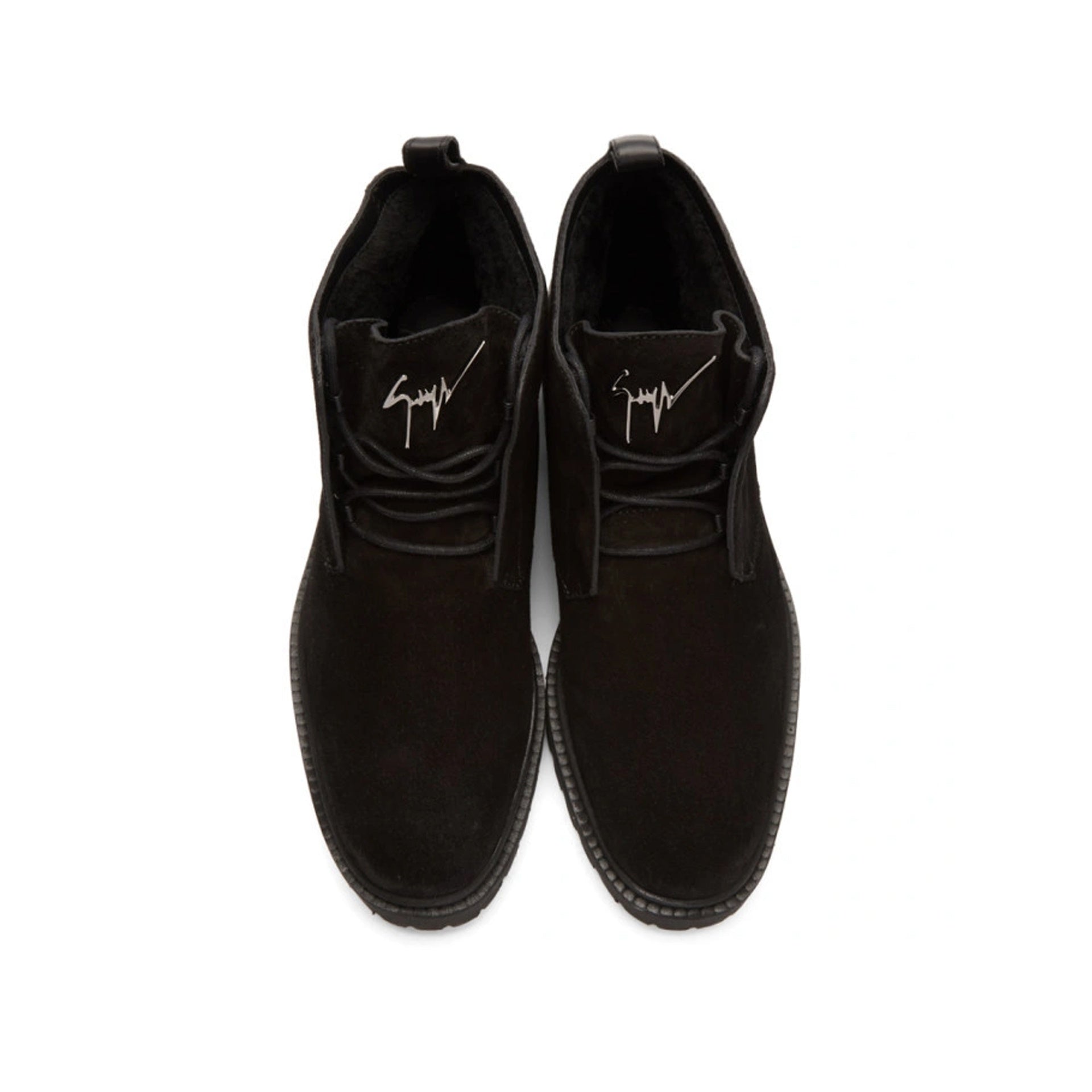 Giuseppe Zanotti Suede Tyson 20 Boots - MEN SHOES - GIUSEPPE ZANOTTI - T.Luxy