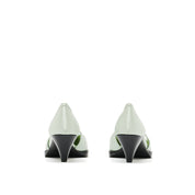Prada Cut-Out Satin Pumps