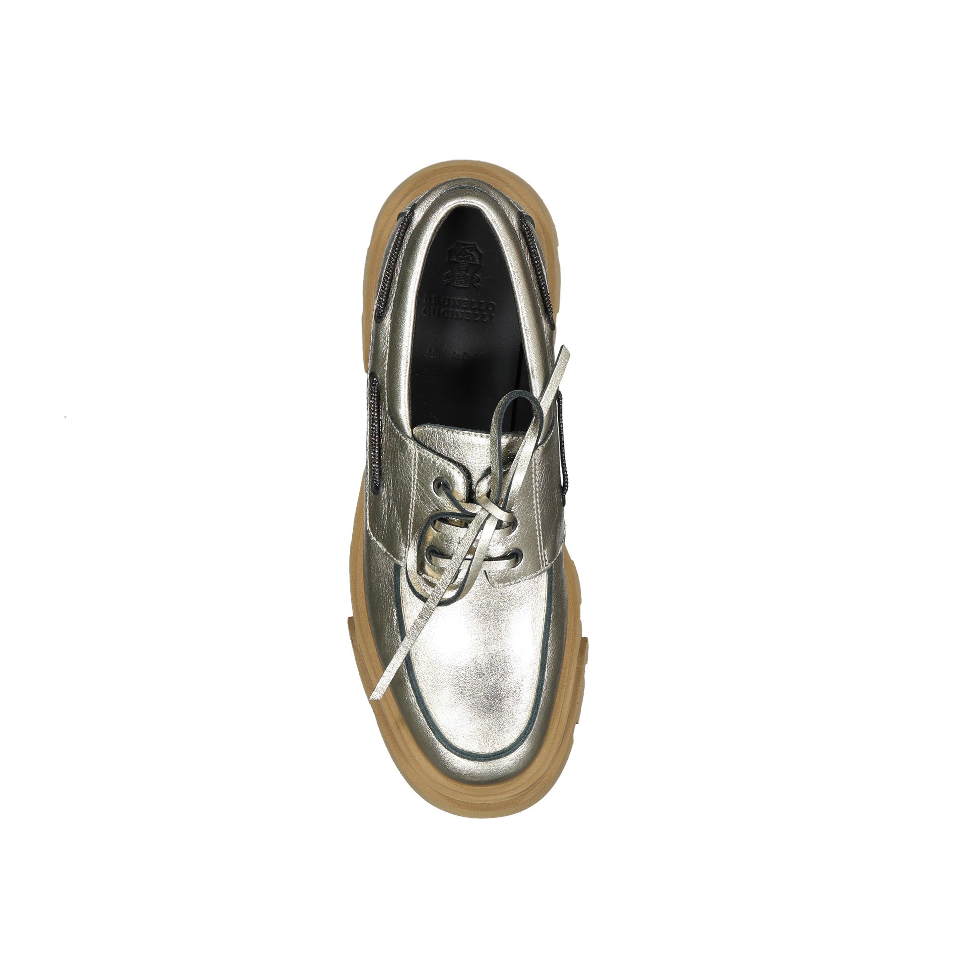 Brunello Cucinelli Leather Loafers - WOMEN SHOES - BRUNELLO CUCINELLI - T.Luxy