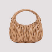 Miu Miu Small Wander Matelassé Hobo Bag - WOMEN BAGS - MIU MIU - T.Luxy