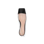 Gianvito Rossi Plexi Slingback Flats