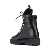 Off-White Leather Ankle Boots